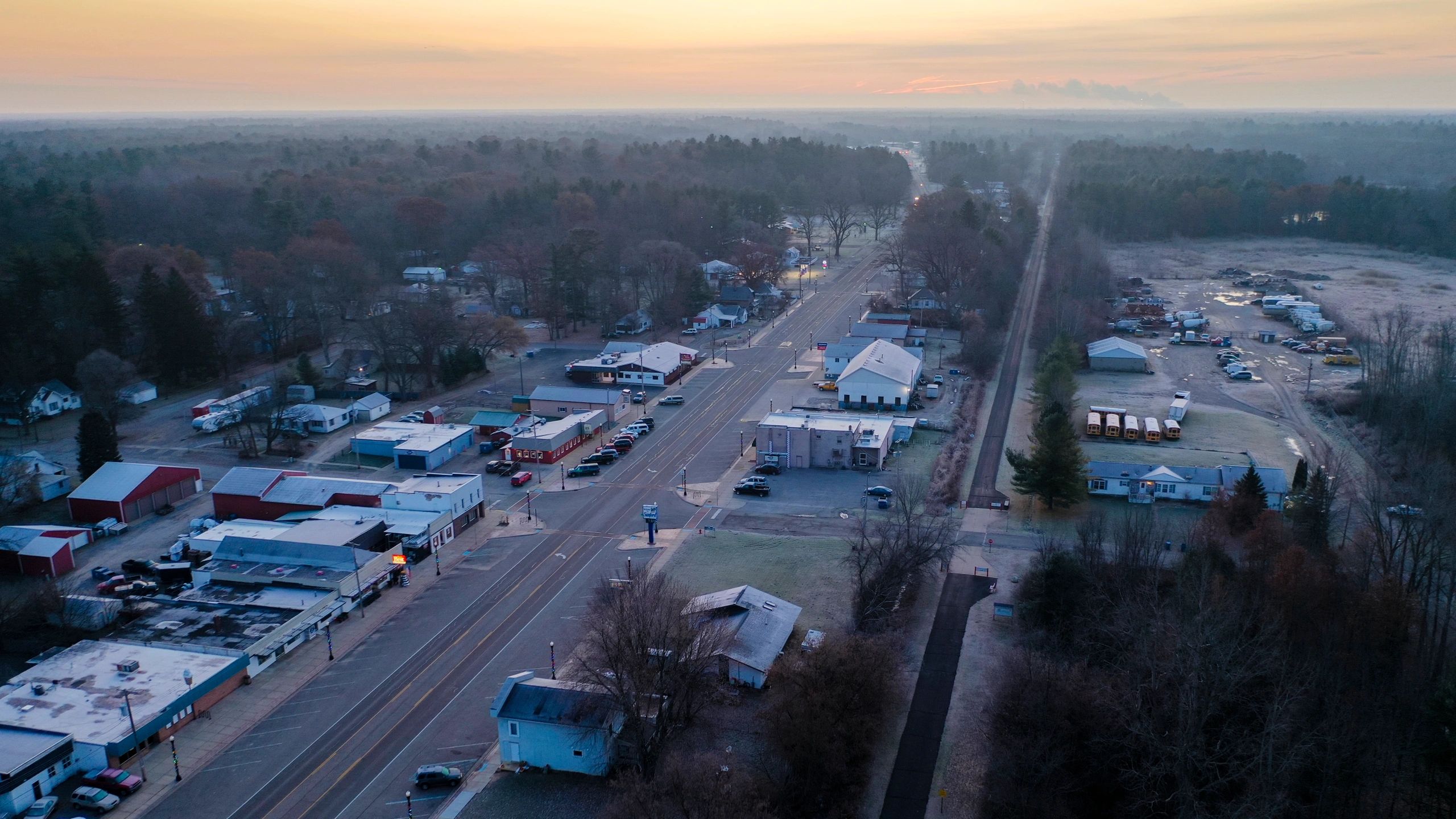 Michigan downtown scene for weekend getaway planning